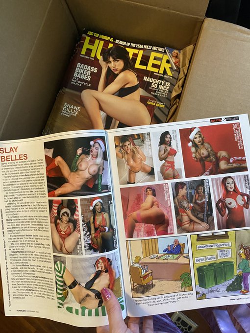 Have you gotten you signed + dedicated copy of my latest Hustler appearance? https://t.co/AVUrxcirDA