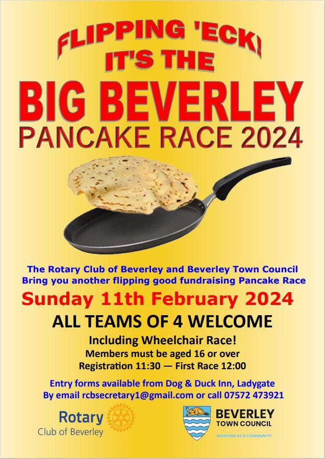 Get a team in for this fun event! Click here for an Entry Pack: tinyurl.com/yeybfzdj