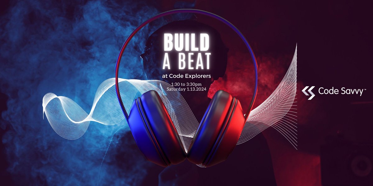 MNCodes's tweet image. Would your students like to learn how to make their own music using #python code? Tell them about our special #CodeExplorers session this weekend! 

In-person or virtual, explore the intersection of #music and #tech  🎶 

buff.ly/3S9XV67 
#MNTech #Mentors #CodeClub