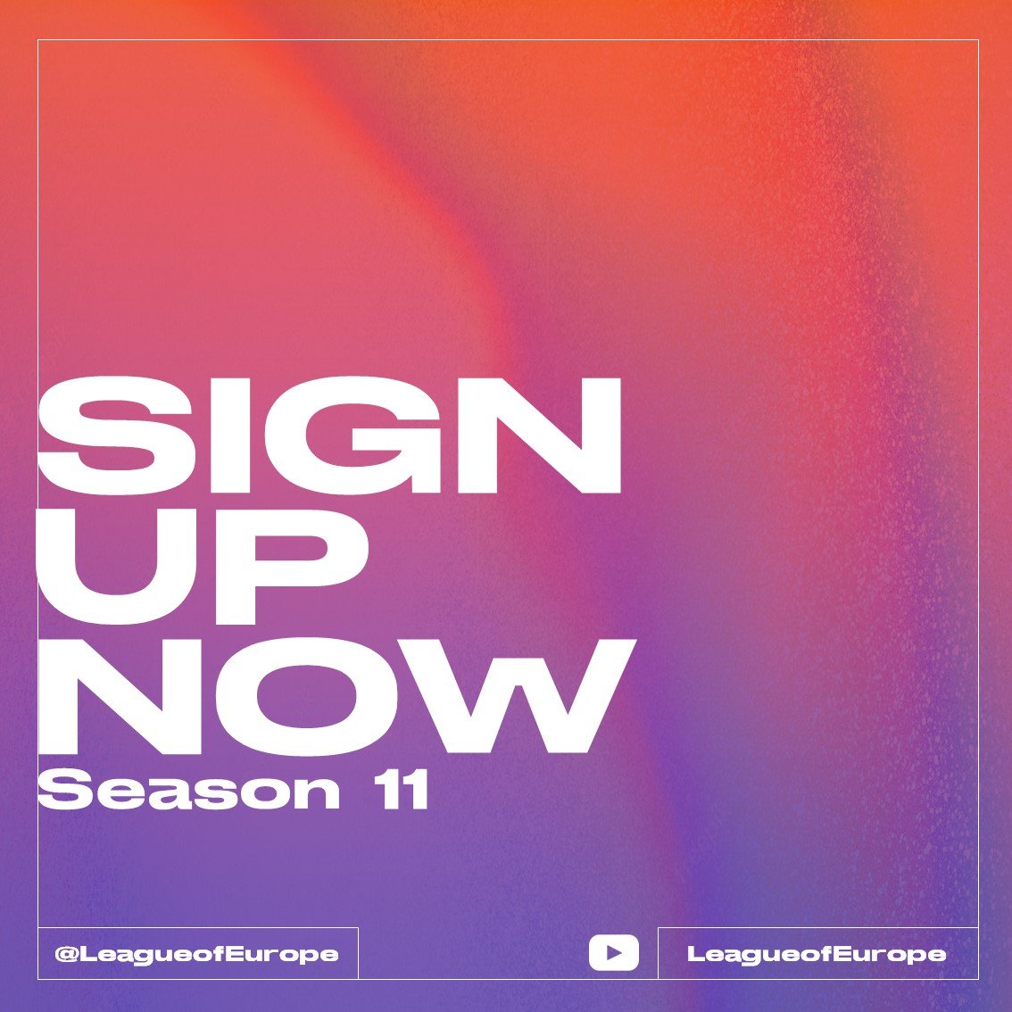 Sign-ups are still open for Season 11 of LOE! 🔥

All information + sign-up link: 

forms.gle/55cMNTF1Y1DxNP…