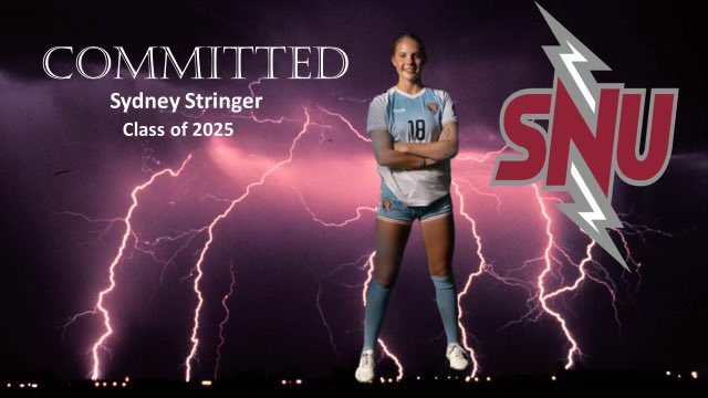 Sydney Stringer (@sydneystringer4) on Twitter photo I am blessed to announce my commitment to Southern Nazarene University! Thank you to all my family, coaches and teammates who helped me get here. I can’t wait for this new chapter!
<a href="/RHSEagleSoccer/">RHS Girls Soccer</a> <a href="/RHSABC/">RHS Booster Club</a> <a href="/Renegades0506/">Renegades 05/06G ECRL-NTX</a> <a href="/CoachTPearce/">Trey Pearce</a> <a href="/Coach_Miracle/">Eric Miracle</a> <a href="/Coach_KHolloway/">Coach_KHolloway M.Ed</a> <a href="/SNUSoccerW/">SNU Women's Soccer</a> I am blessed to announce my commitment to Southern Nazarene University! Thank you to all my family, coaches and teammates who helped me get here. I can’t wait for this new chapter!
<a href="/RHSEagleSoccer/">RHS Girls Soccer</a> <a href="/RHSABC/">RHS Booster Club</a> <a href="/Renegades0506/">Renegades 05/06G ECRL-NTX</a> <a href="/CoachTPearce/">Trey Pearce</a> <a href="/Coach_Miracle/">Eric Miracle</a> <a href="/Coach_KHolloway/">Coach_KHolloway M.Ed</a> <a href="/SNUSoccerW/">SNU Women's Soccer</a>