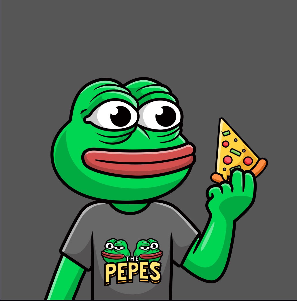 MizzleG1's tweet photo. In honour of @InscribedPepe Xmas party giveaway, I’m giving away this Pepe’s Pizza Pepe:

You know the drill:

- follow
- like and repost
- tag a couple of good ordinals friends

Winner chosen by Twitter picker, or similar,  in about 20 hours 

#PEPE #ordinals #Bitcoin https://t.co/eevr46WRry