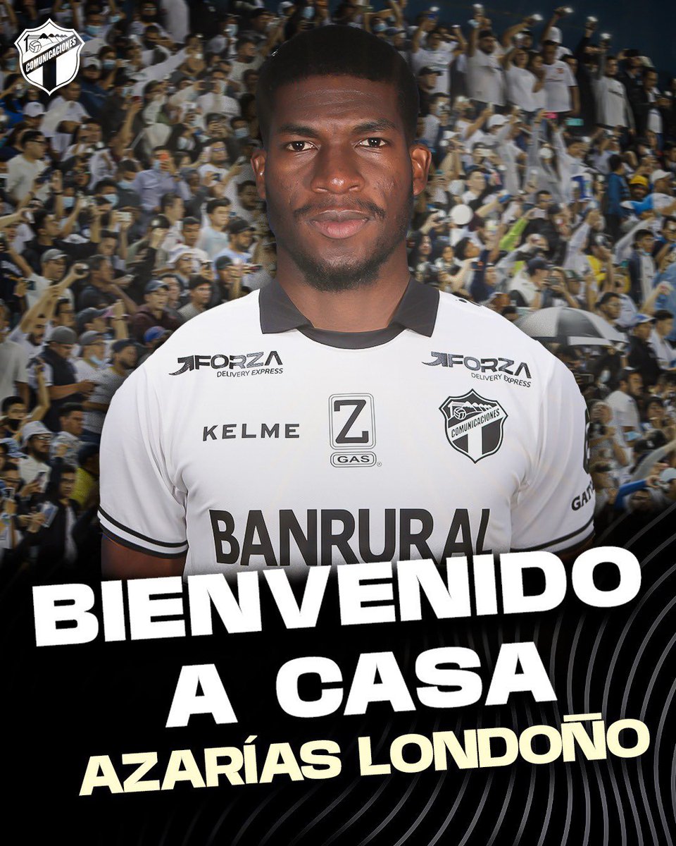 ¡De vuelta a Guatemala! 🇬🇹

Azarias Londoño 🇵🇦 en anunciado como nuevo refuerzo del Comunicaciones de la Primera División de Guatemala. 

#TiemblaTiemblaRPC