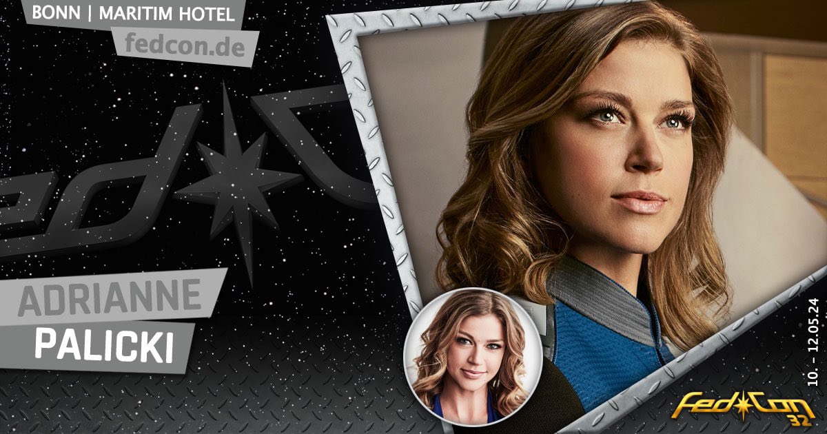 The incredible Adrianne Palicki from The #Orville will join the #FedCon 32.