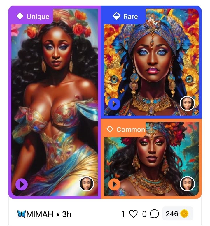 QueenStarr14's tweet photo. Hello #NFTCommmunity 💜
Just minted #Mimah on @RevelXyz
🟣The Unique #NFT is Super special b3cause it's inspired by my beautiful model Elder Sister Mimah😍
🔗 https://t.co/9vMfBPRNqA
Come lets create, collect & sell #NFTs
Love & Light your way Fam❤️🔥 https://t.co/u5iHAIvklF