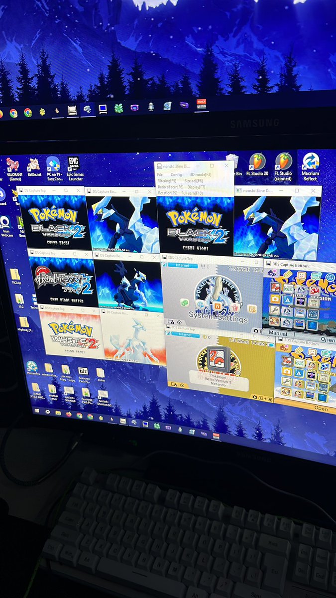 Setting everything back up