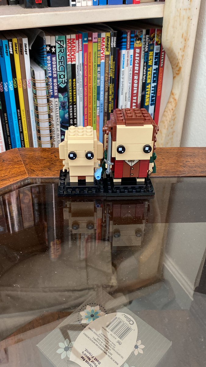 saxman605's tweet photo. @AshleyVRobinson channeled my inner hobbit and built both Frodo and Gollum https://t.co/JXFoBAvtZC
