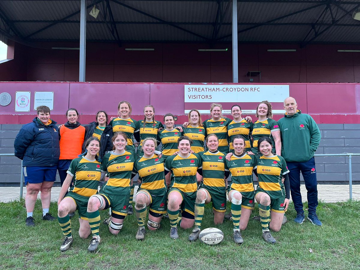 Two big wins to kick off the new year today! 

The 1s had a storming win against Medway coming away 15-49

The 2s also had a cracking performance winning 0-29 against Streatham &amp; Croydon

Huge shift from both teams💪💚💛

Watch this space for full match reports