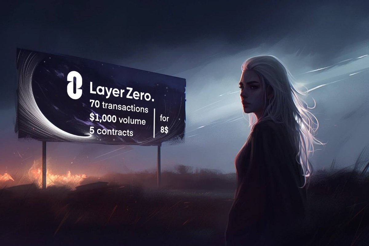 Danny_Crypton's tweet photo. $ZRO is about to become the biggest airdrop in history.

70 transactions, $1,000 volume in Layer Zero via the new route.

Time - 15 minutes
Cost - $8

Discover it now 👇🧵 https://t.co/BPO57QhP3v