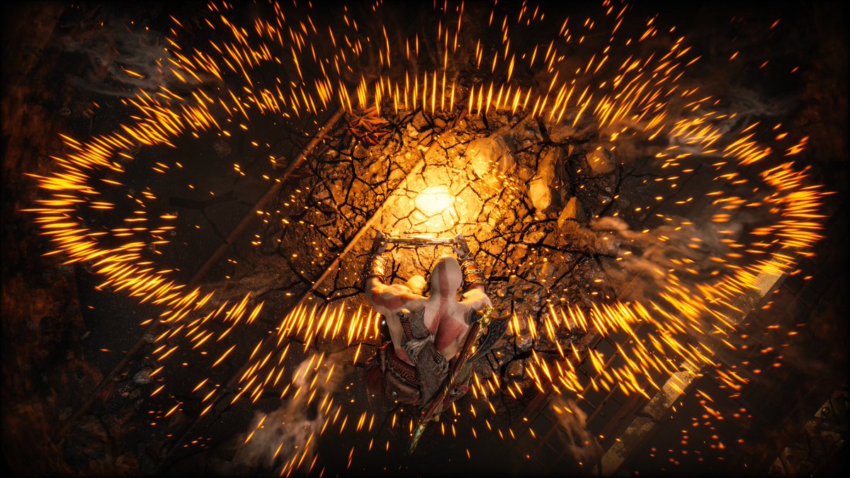 RiseNotGonnaDie's tweet photo. Hey @SonySantaMonica I just finished #GoWRV 😀
This DLC is filled with great combats, beautiful creatures &amp; environment, amazing soundtrack, great story &amp; dialog, fun to play and I have enjoyed every sec. of the game. From the bottom of my heart, thank you for this masterpiece 😃 https://t.co/pCRqkKoURQ