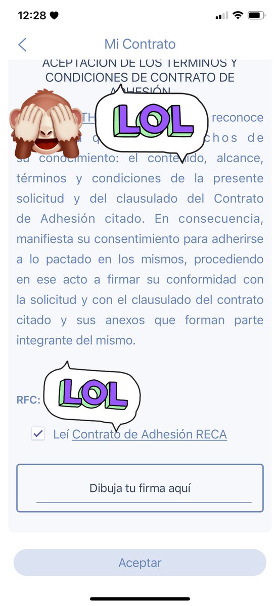 zabnolasco's tweet photo. @mi_stori @Eduardo79221244 No me deja firmar contrato en la app https://t.co/lBm5F73TAq