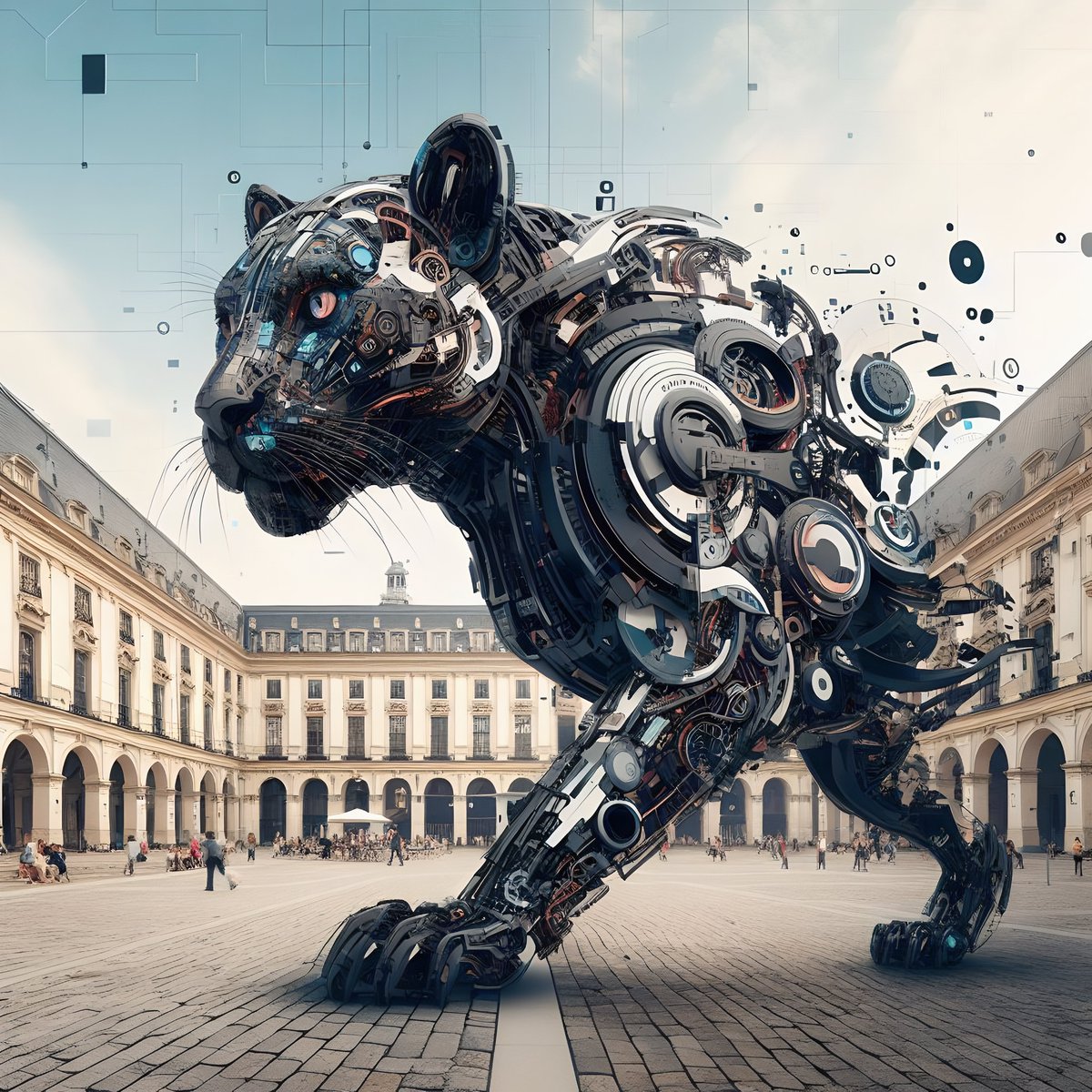 Alfred_Denes's tweet image. QT your art with animals