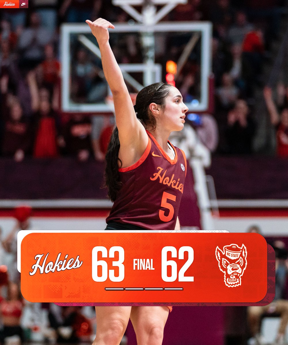 Huge dub ‼️

Shoutout #HokieNation for rocking with us