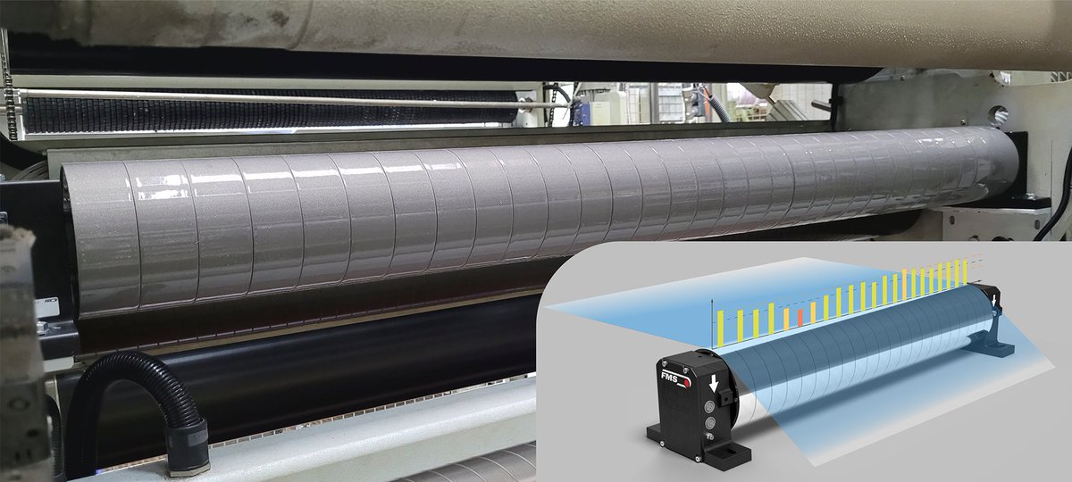 ICEC_USA's tweet photo. Come discover how others are using the FMS-segFORCETM  segmented measuring roller, to improve their process and eliminate faulty material by monitoring the tension across the entire width of the web and spot even small, sporadic deviations. Live demo at Booth #1225 at ICEC USA! https://t.co/VNJyPyivBo