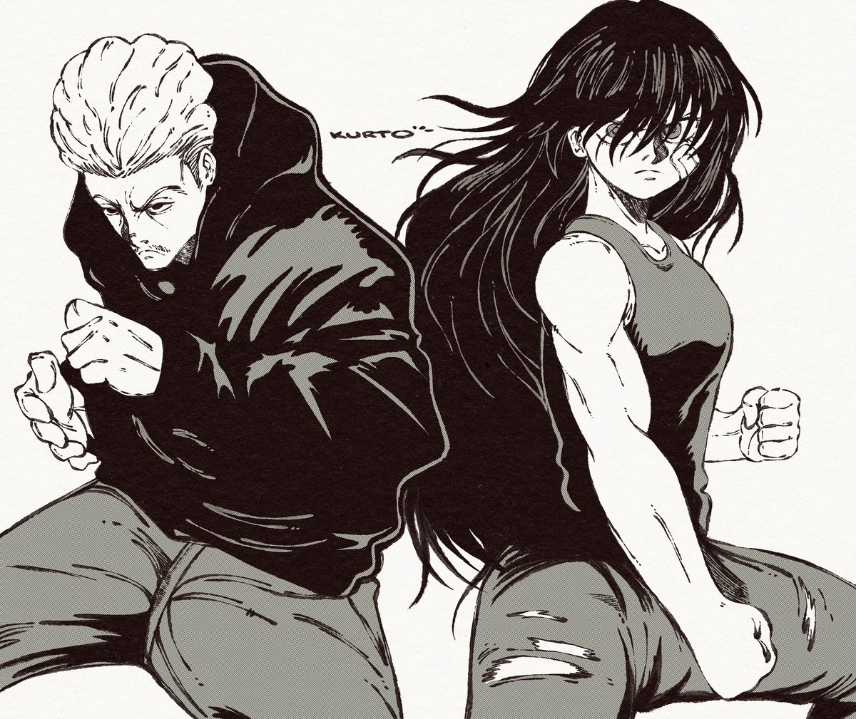 kurrrto's tweet photo. luck x unluck! https://t.co/I0PVJU2lkz