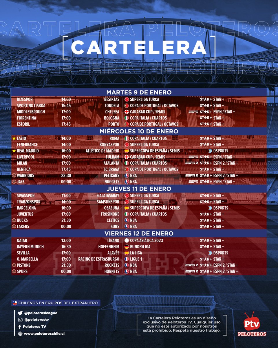 Peloteros TV tweet media