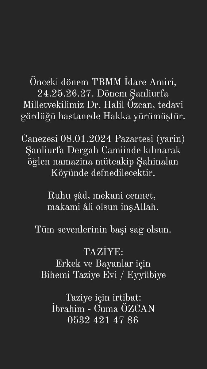 Dr. Halil ÖZCAN tweet media