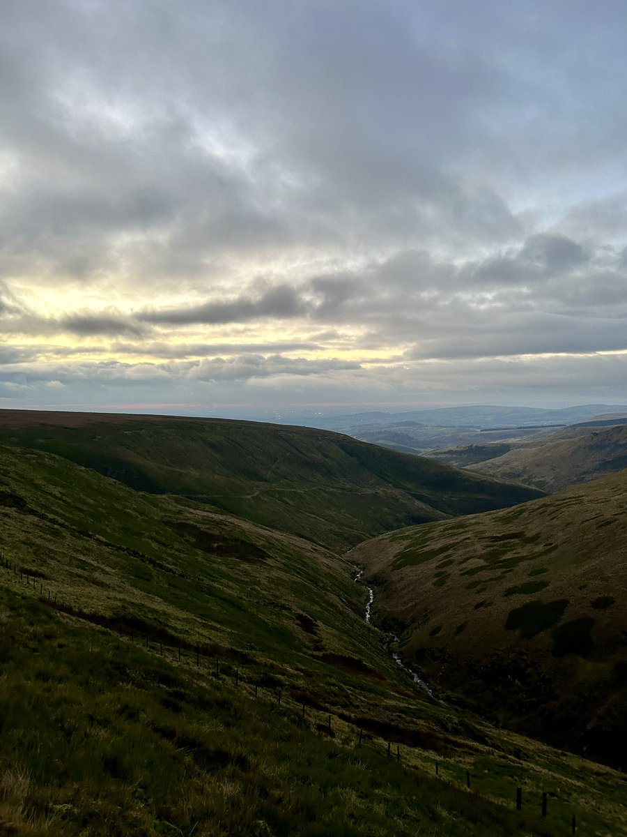 RPGilb's tweet photo. Tobias and I trekked up to the B29 Superfortress crash site today, off #snakespass in the hills above #Glossop. Both fascinating and eerie up there. Amazing to see so much wreckage still scattered around over 75 years after it crashed. #bleaklowbomber #Derbyshire #PlaneCrash https://t.co/CuoQ0VxinB