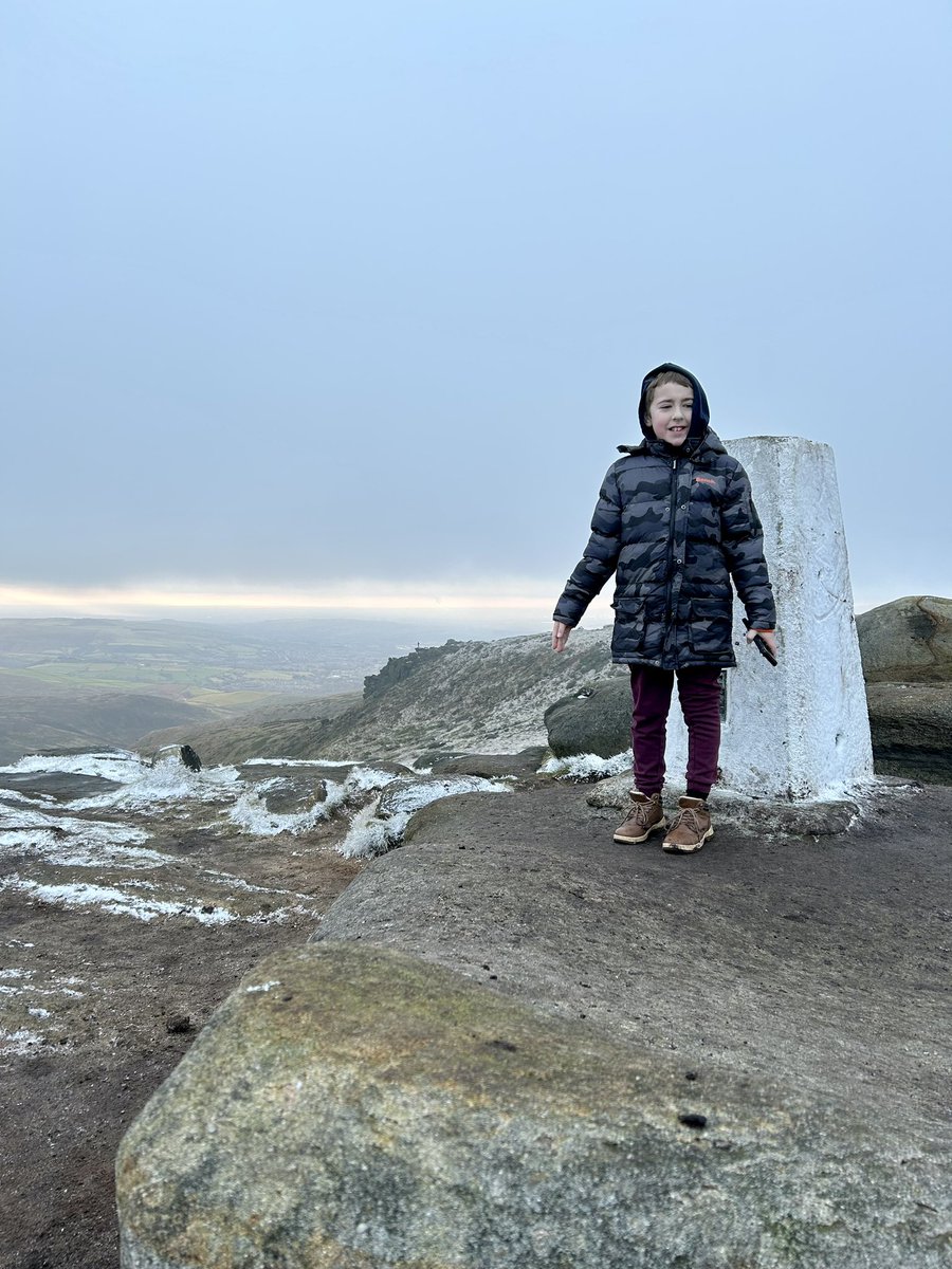 RPGilb's tweet photo. Tobias and I trekked up to the B29 Superfortress crash site today, off #snakespass in the hills above #Glossop. Both fascinating and eerie up there. Amazing to see so much wreckage still scattered around over 75 years after it crashed. #bleaklowbomber #Derbyshire #PlaneCrash https://t.co/CuoQ0VxinB