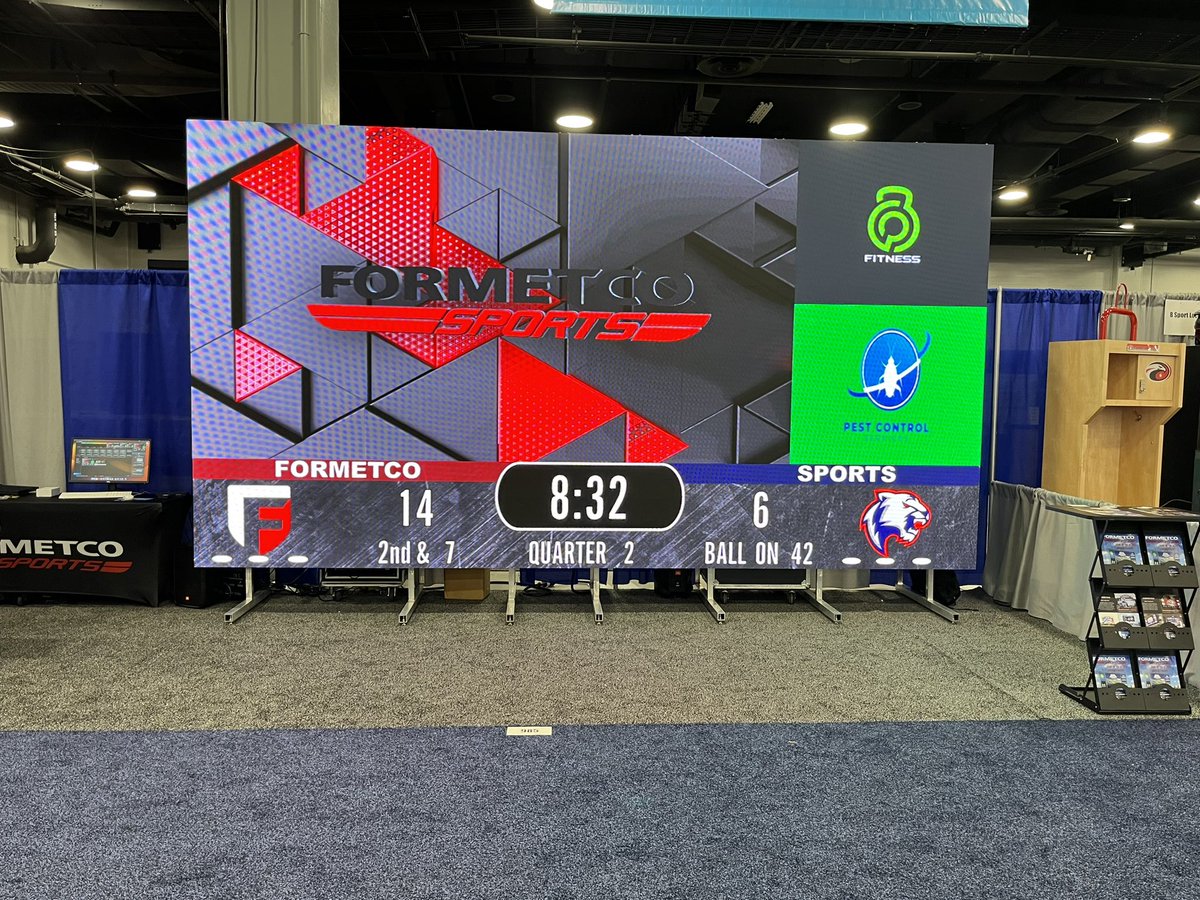 JParkerFormetco's tweet photo. Come see us at booth 985 @WeAreAFCA @FormetcoSports https://t.co/UfxPzBDDI7