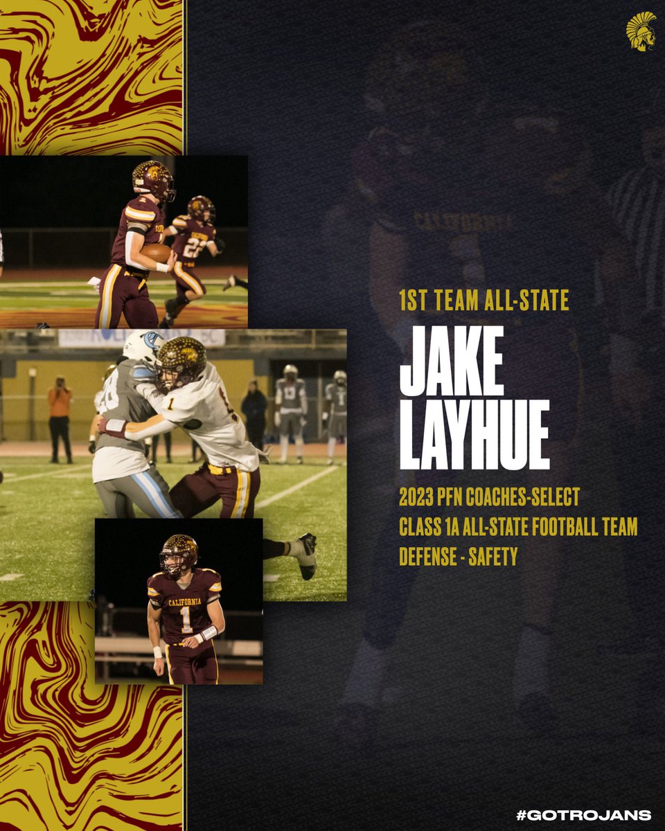 Blessed to be honored as First Team All-State Safety!!! <a href="/The_Trojan_Way/">California Trojan Athletics</a> <a href="/VulcanFootball/">California (PA) Vulcan Football</a> 

pafootballnews.com/all-stars/intr…