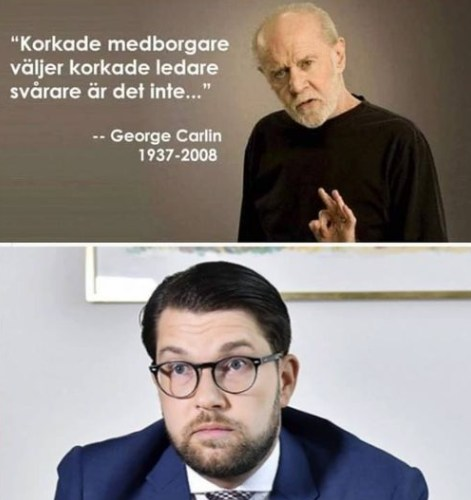 DavidJansson76's tweet photo. #GeorgeCarlin #JimmieĂ
kesson
#korkade #medborgare #ledare https://t.co/n432R9wQo5