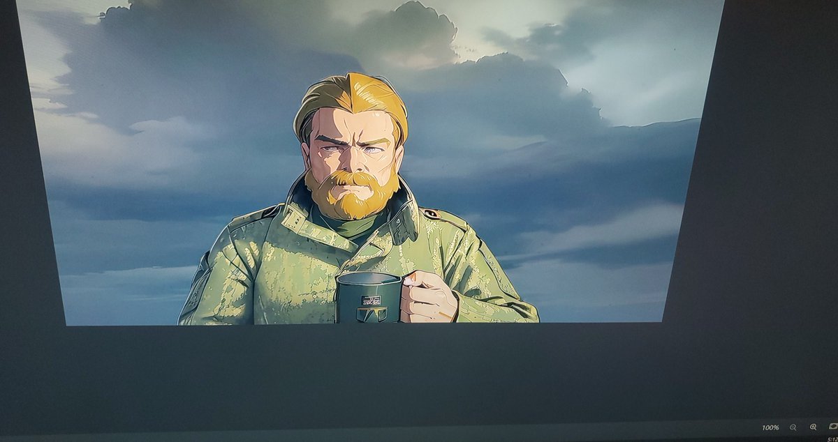 ATankersView's tweet photo. Digging the new anime filter for Powerdirector. https://t.co/srIfDlndqq