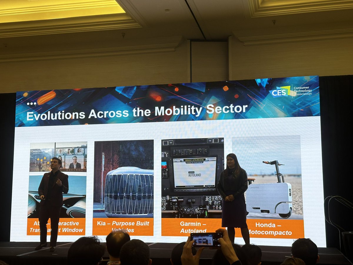 Electrification of the mobility sector will go beyond just cars. Expect to see more EV tech from transparent displays and purpose-built vehicles. #ces2023 #techtrends