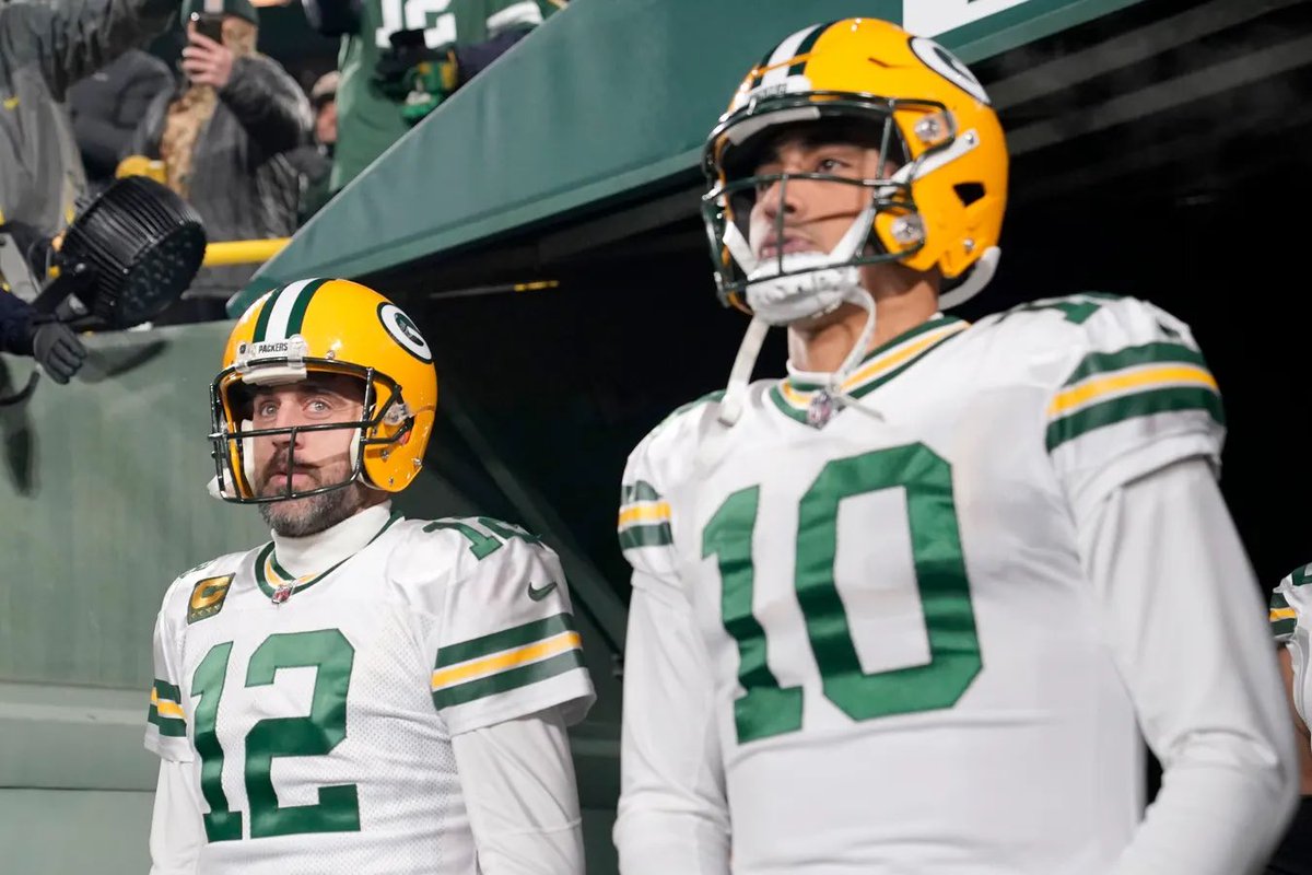 IKE_Packers's tweet image. “Matt LaFleur has NEVER lost to the Bears and Jordan Love is DAMN GOOD,”

— Aaron Rodgers
