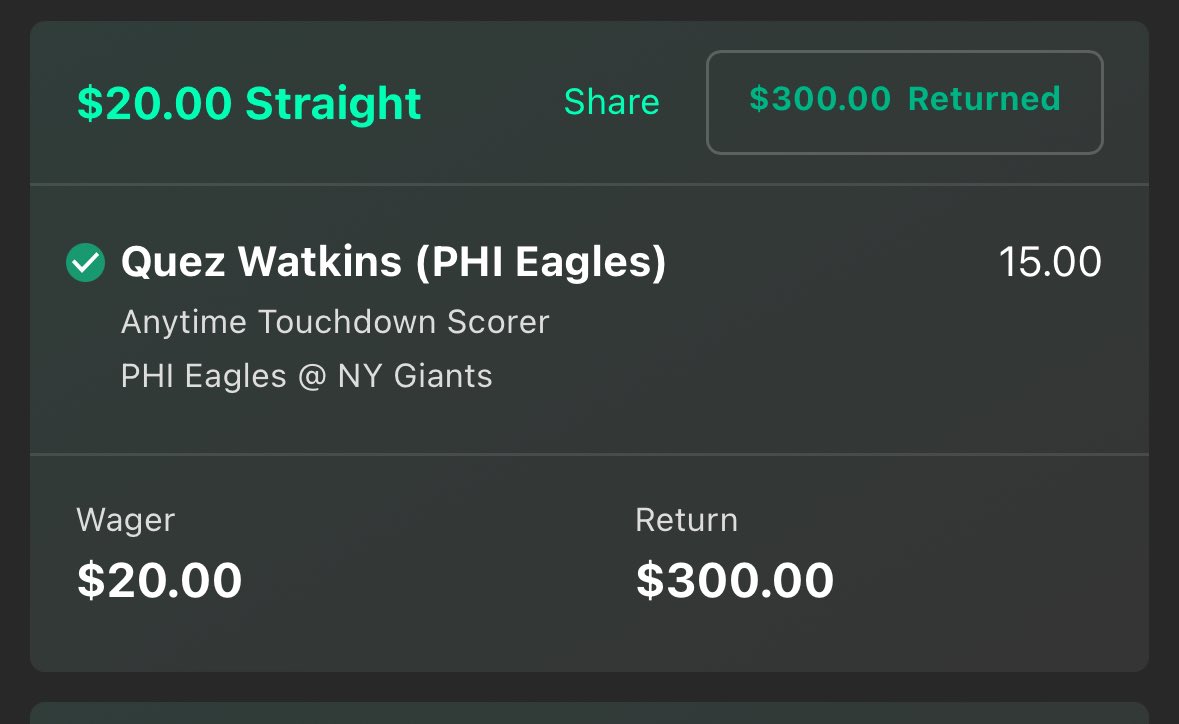 shivbets7's tweet photo. ABSOLUTE SNIPE

✅+1400

for all my plays click the link below 👇
Also use code 'SHIV25' for 25% off!

https://t.co/s097EjbTj4

#NFL #nflbets #NFLPicks #NFLTwitter #GamblingTwitter https://t.co/gzWBBTpFmS