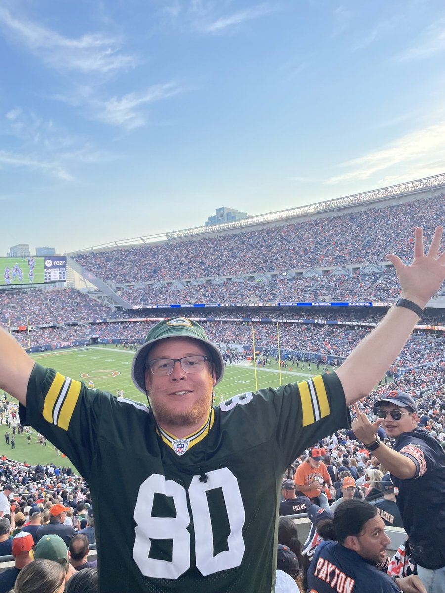 It’s not fair getting to play the Bears twice a season. 

NEVER A FREAKING DOUBT!!!!!