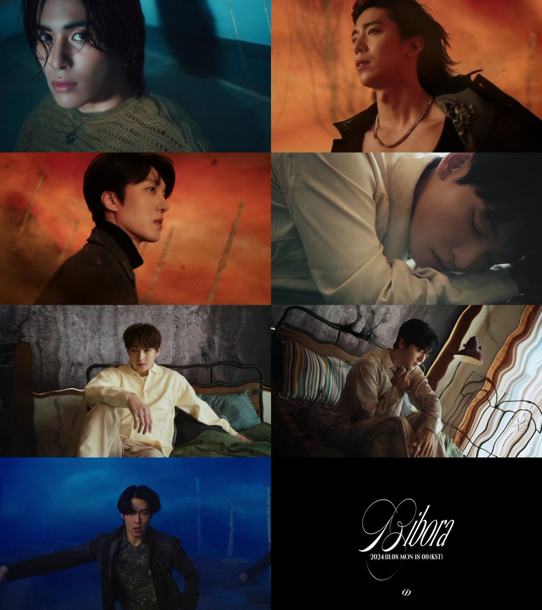 kbsworld_enter's tweet image. SF9 신곡 &apos;비보라 (BIBORA)&apos;로 몰아칠 이별 감성.. 1월 8일 오후 6시 발매
&apos;비보라 (BIBORA)&apos; 두 번째 MV 티저서 선보인 신곡 무드

[사진=FNC엔터테인먼트]

#SF9 #에스에프나인