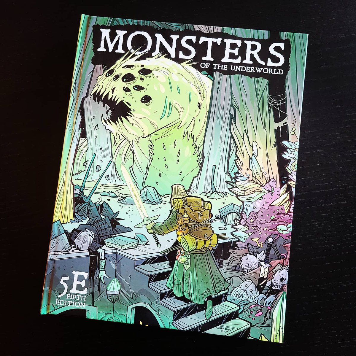 cawoodpublish's tweet image. Our Monsters of the Underworld is the Deal of the Day at @DriveThruRPG today! Over 60% off! There are 110 new monsters with 5E stat blocks and conversion tables for other RPGs. drivethrurpg.com/product/290974… subclasses, Underworld flora, encounter tables, maps, and more! #monsterseries