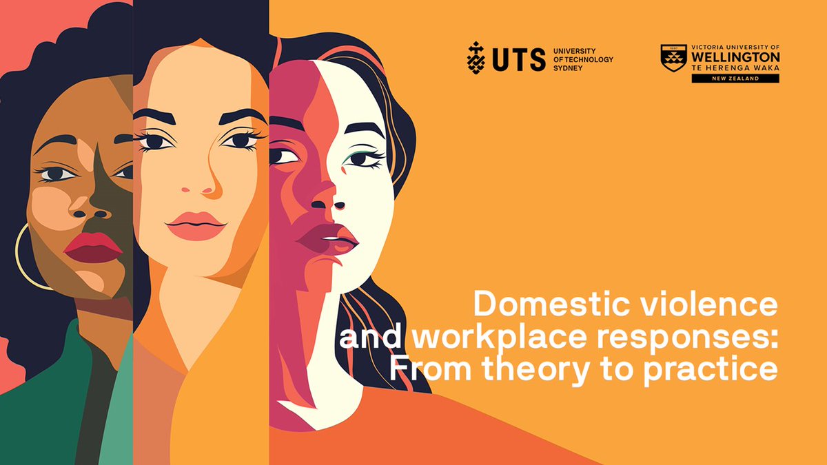 Join us on Friday 19th January 10am AEDT for a free online symposium on: "Domestic violence and workplace responses: From theory to practice" hearing from researchers, government, and not-for-profits &amp; service providers

Info and registration at: events.humanitix.com/copy-of-domest…