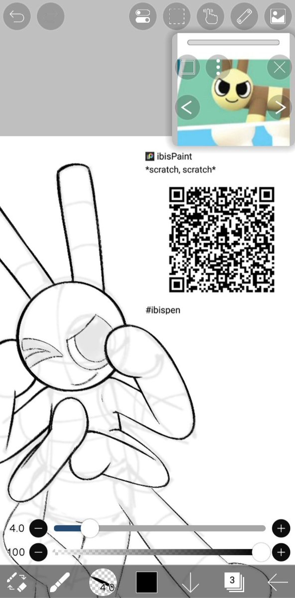 D_Wade_DRS101's tweet image. A scratchy Ibispaint brush I made #ibispen #bellbug #stickbug #fanart #wip #anthroinsect