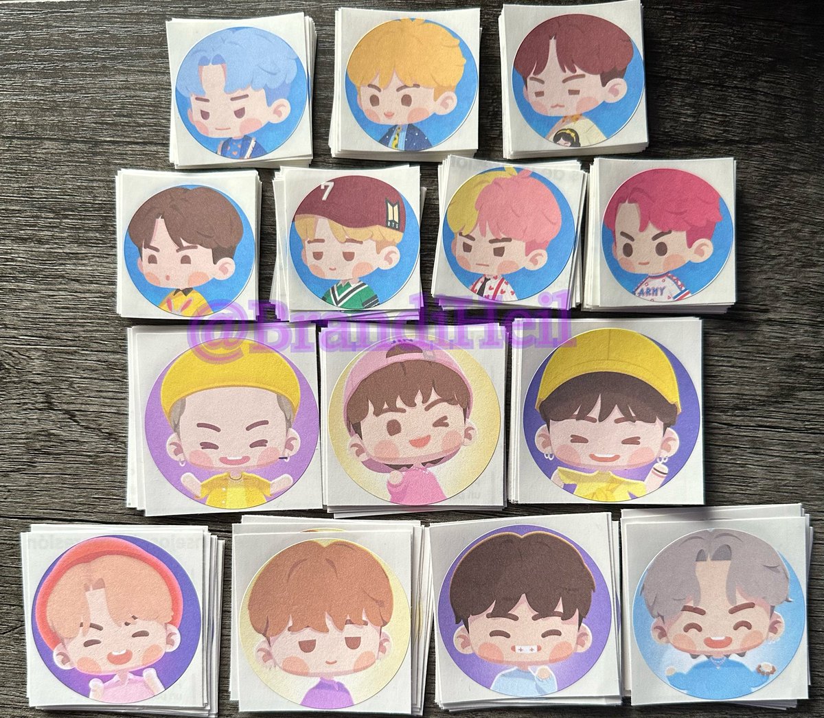 Stickers I made for GA freebies. Any interest if I do a GA for a set of these?