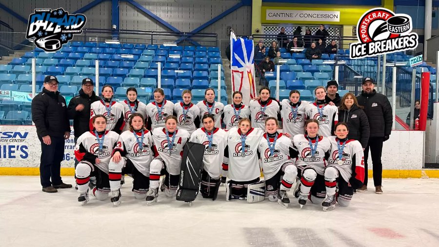 It was a great weekend of hockey for these girls as they won a Silver Medal at the Blizzard Tournament against some of the top U13 female teams in Atlantic Canada