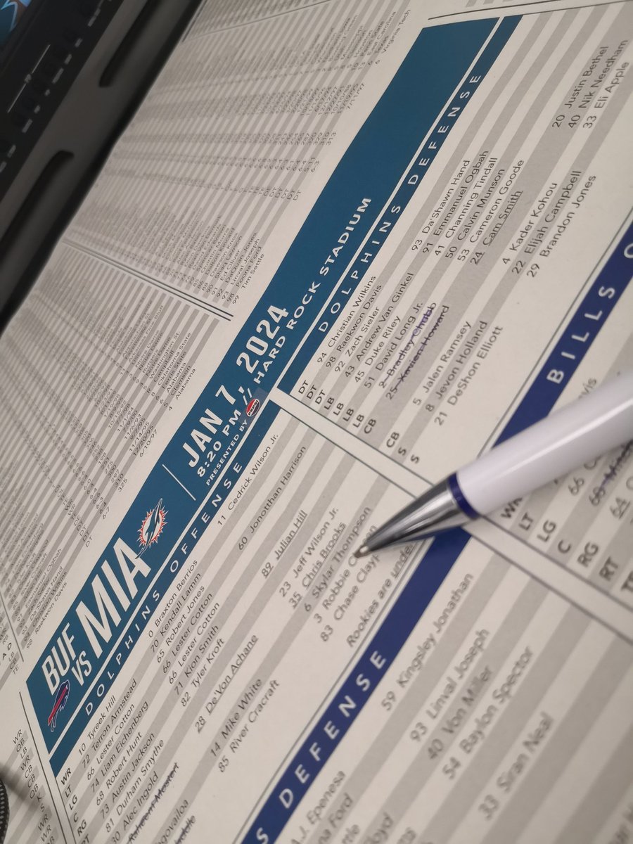 Finale der Woche 18 in der NFL. Heimrecht oder Arrowhead für die Phins ?  Mit <a href="/chstadtler/">Christoph Stadtler</a> und mir, ab 02. 20 Uhr live auf DAZN. 🏈🏈🏈 #ENDZN #dazn_de