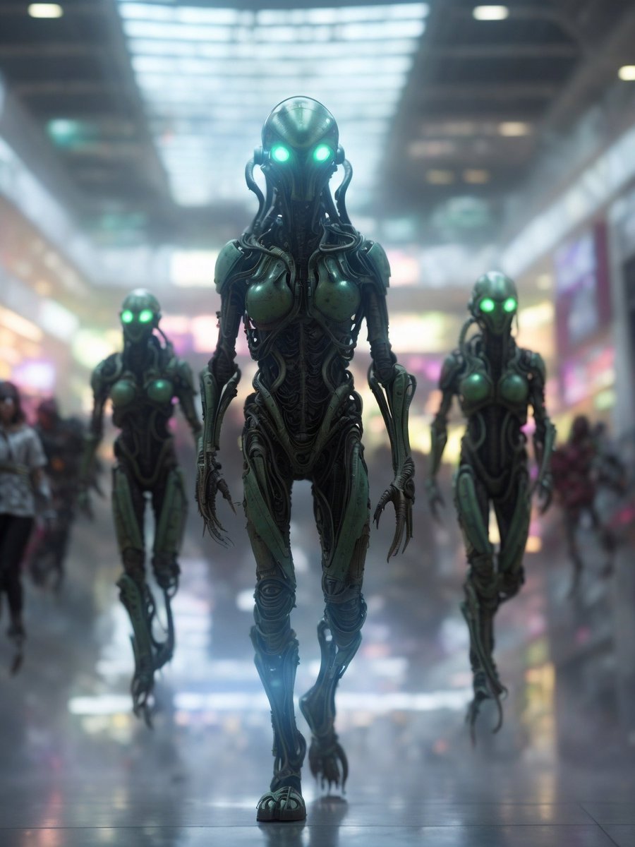 So: the Miami Mall Alien Invasion. 

Some of you just rolled your eyes. Some of you just raised an eyebrow and said “tell me more.” Both reactions are allowed. Both reactions are valid. At the center of both reactions - for a lot of you, at least, just might be: “WHY are people