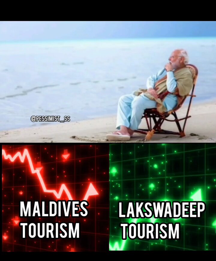 India out ❌ Maldives out ✅

#BoycottMaldives #maldives #travel #maldivesislands #visitmaldives #beach #maldivesresorts #travelphotography #nature #travelgram #ocean #maldiveslovers #paradise #sea #vacation #sunset #love #maldivesisland #beautifulmaldives #photography #holiday