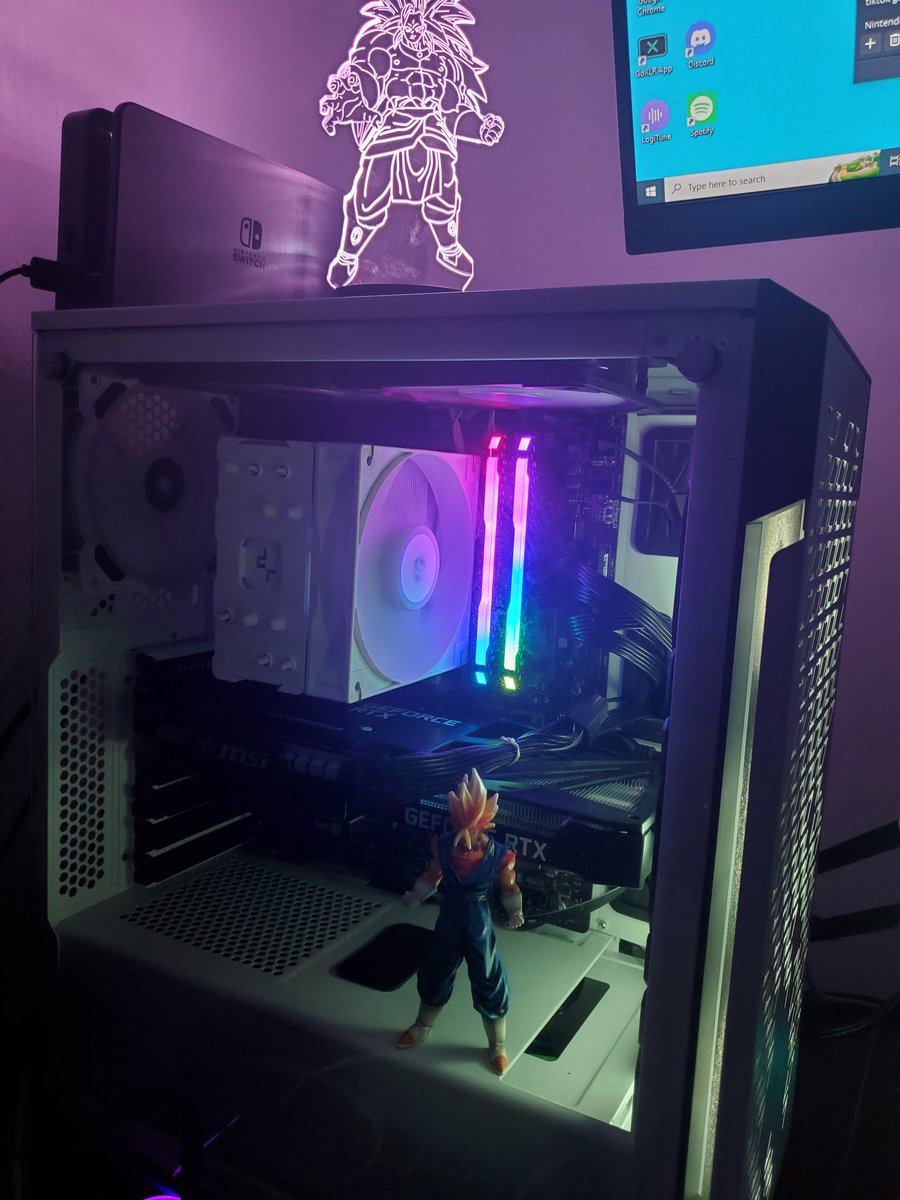 NoobiePlayer121's tweet photo. My streaming pc got and upgrade :) https://t.co/eXFObaY88A