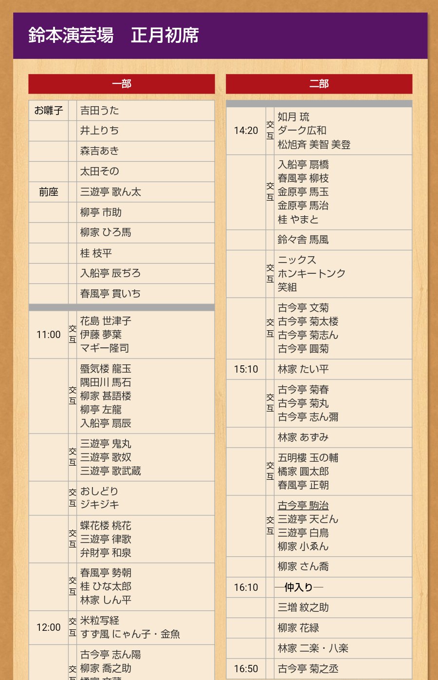 年末年始価格　古今亭圓菊一門　手ぬぐいセット