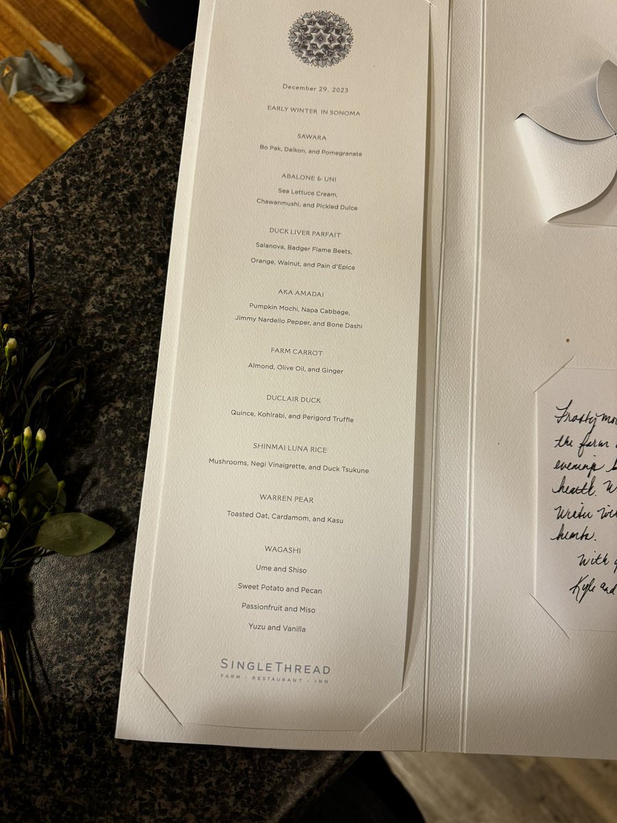 James_Mathur's tweet image. Amazing evening at SingleThread. It will take time to fully appreciate what we ate over those few hours, below is a small sample:

@ST_Farms 
#Healdsburg