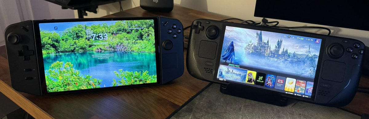 oldskoolstyle's tweet photo. No longer handcuffed to a specific room. These will be the rotation for most of my gaming for the foreseeable future. @Lenovo @Steam https://t.co/IQGZ0vZdYa