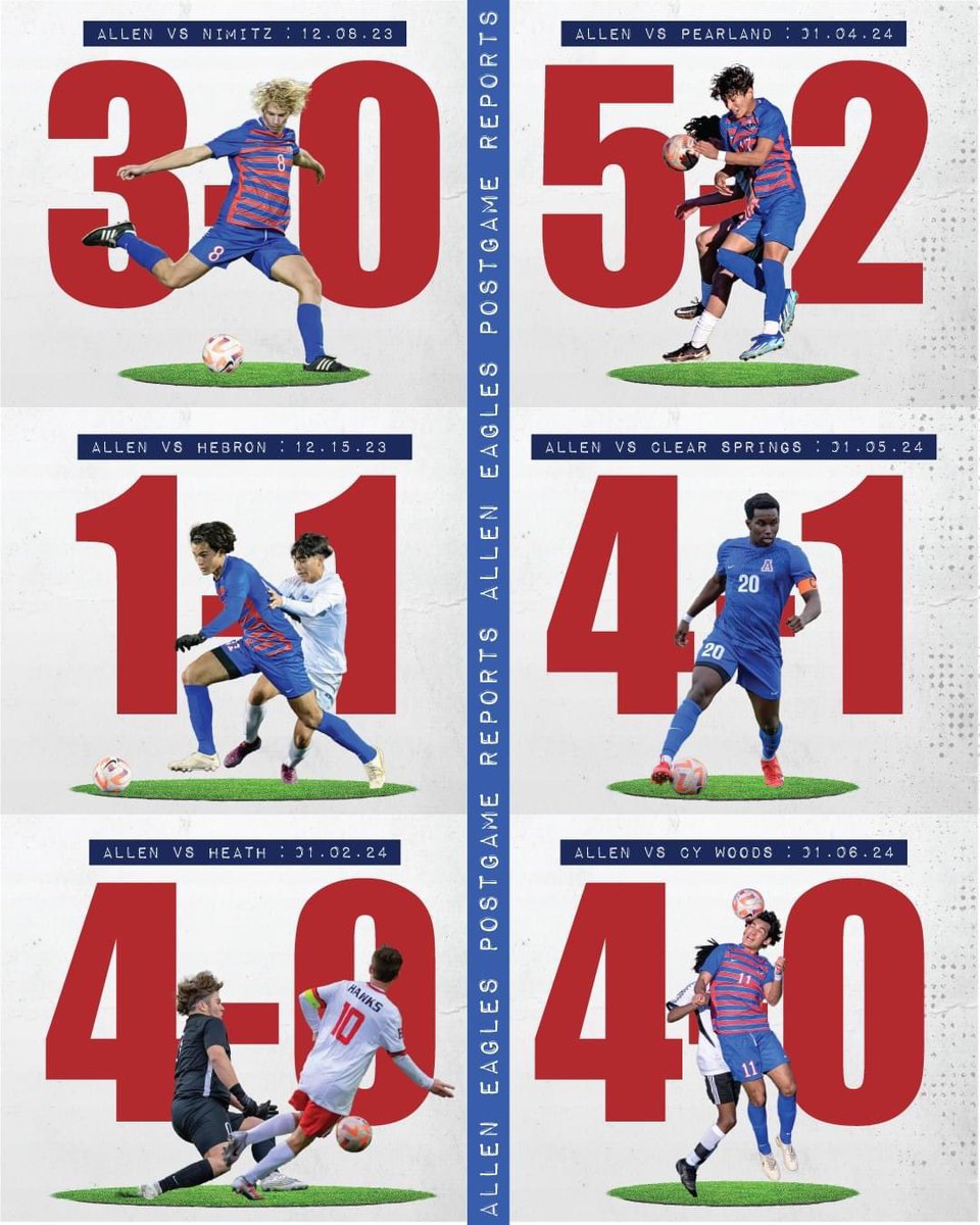 Allen Mens Soccer tweet media