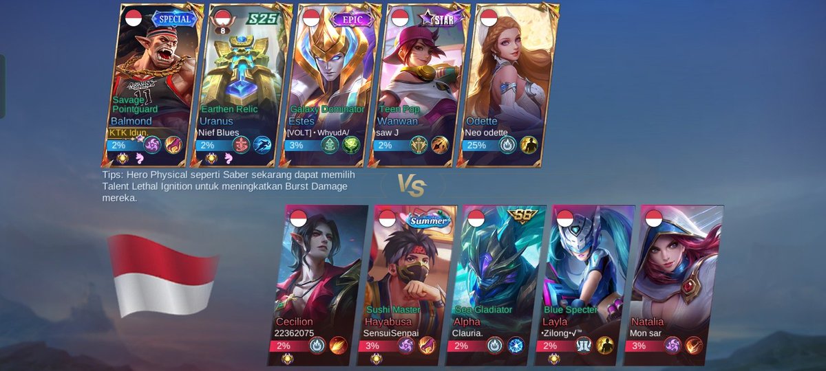 Tajuddinns_'s tweet photo. @Txtmlbb Skin Layla nya kerenn🥶 https://t.co/BvdDyuWvwS