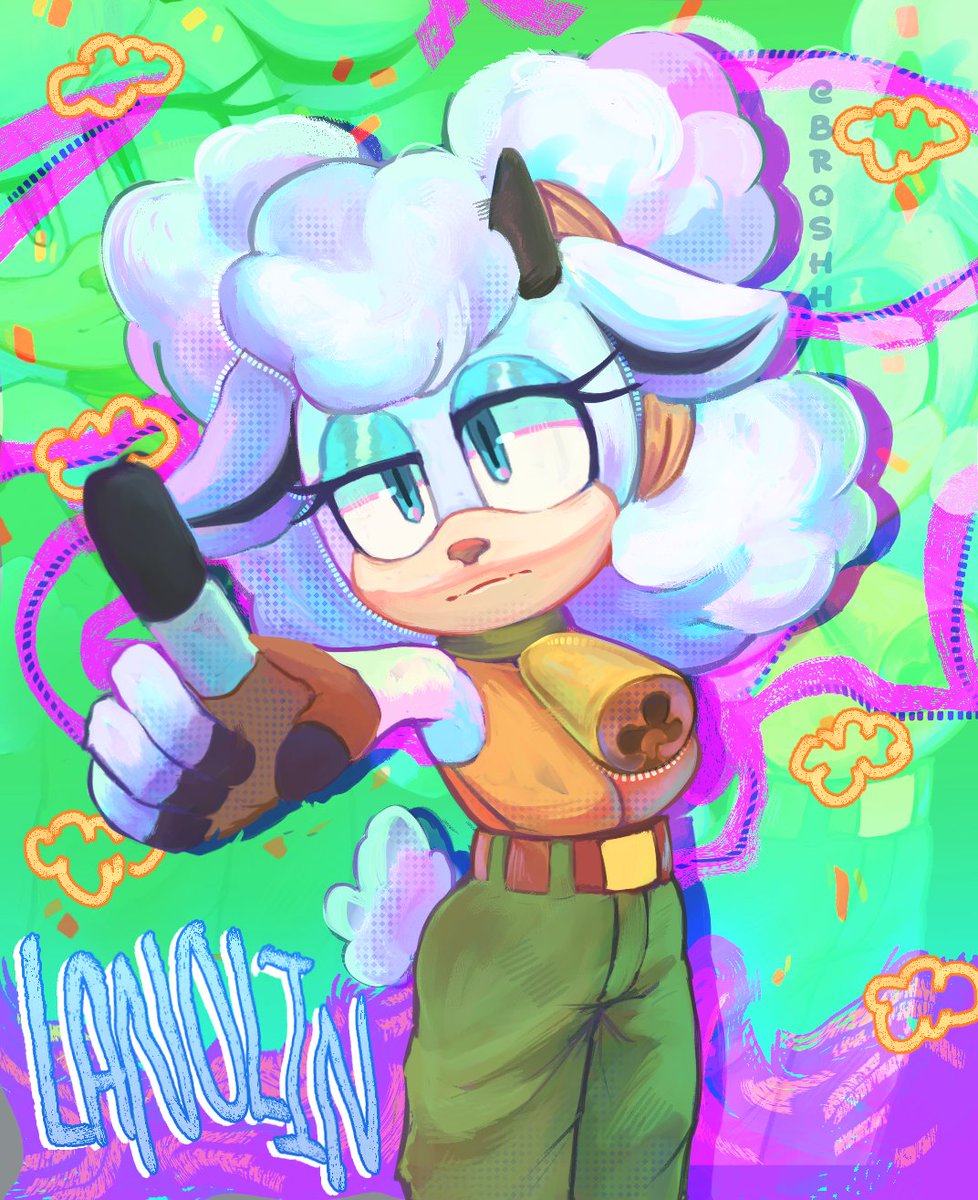 🐑

#SonicTheHedeghog #LanolinTheSheep