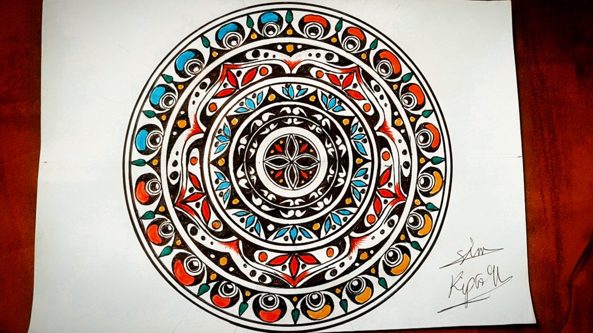 How To Draw Step-by-Step :
youtu.be/HMYYCSJTA4Q?si…

#mandala #artoftheday #mandalaart #aestheticart #painting🎨  #inkart #patterndesign  #ａｅｓｔｈｅｔｉｃ #art #zentangle #drawing #mandalazen  #geometricart #mandalala  #mandaladrawing  #mandaladoodle #dotwork #inkdrawing