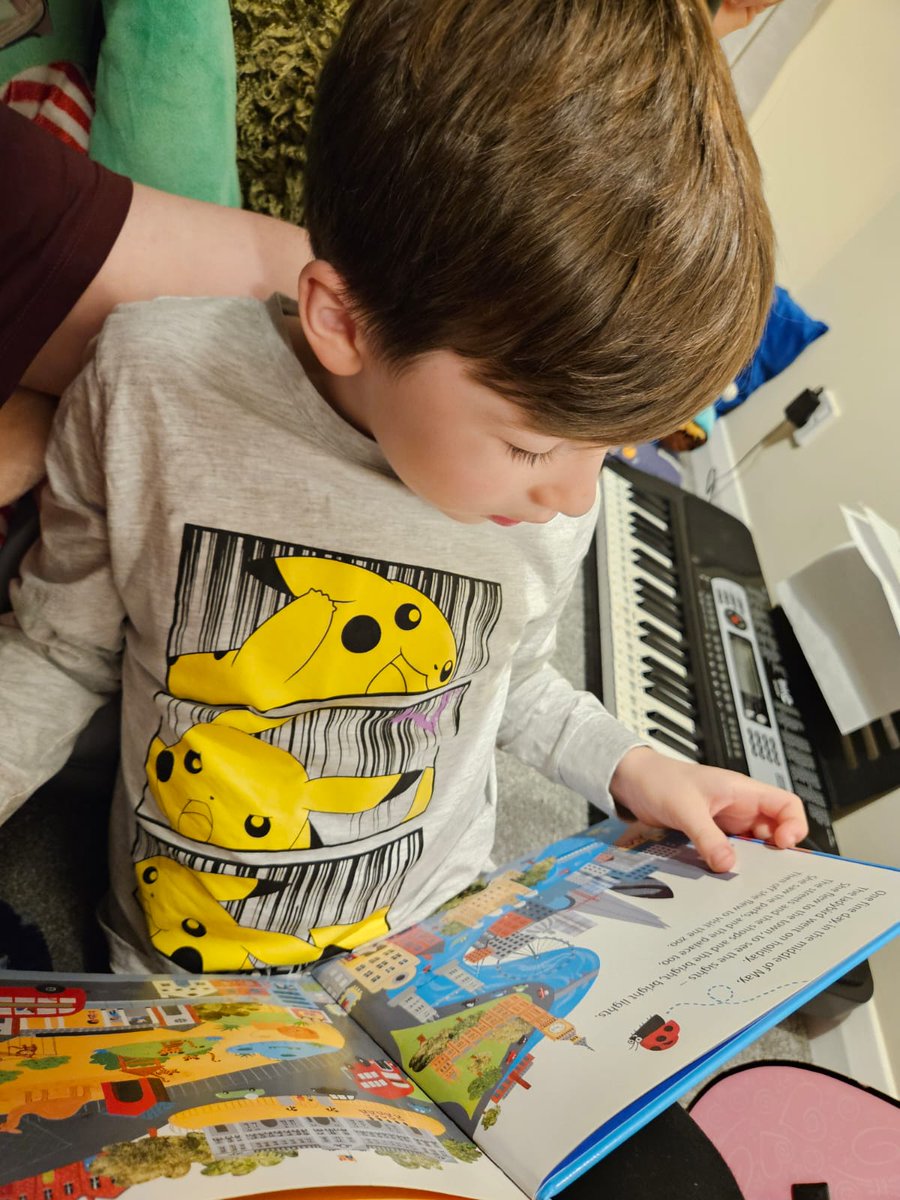 awesome_tabby's tweet photo. @StJamesCEsth Noah has really enjoyed the #WinterReadingChallenge 😁📚 https://t.co/uOOTUH5euQ
