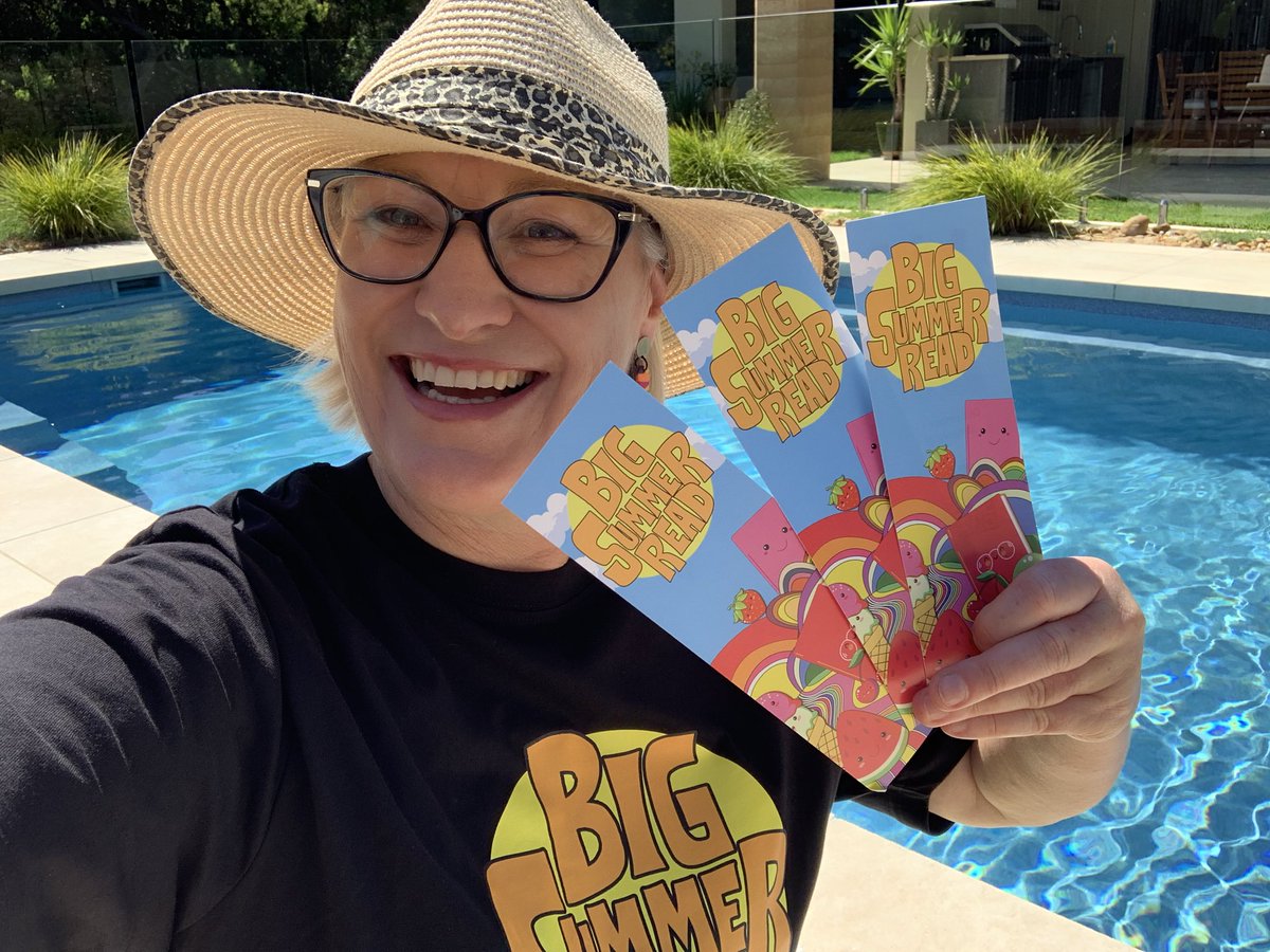 AndreaRowe_au's tweet photo. Have you signed up for @PubLibrariesVic #BigSummerRead for the kids yet? Join, Borrow, Read, Win (& also online with @StoryBoxLibrary). It finishes at the end of January. You might find the perfect read in my pile of summer books for kids. https://t.co/VNmH0Dd4wi